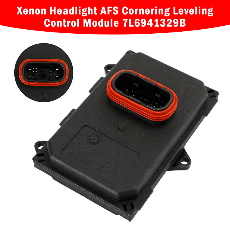 AUDI A6 Xenon Headlight AFS Cornering Leveling Control Module 7L6941329B