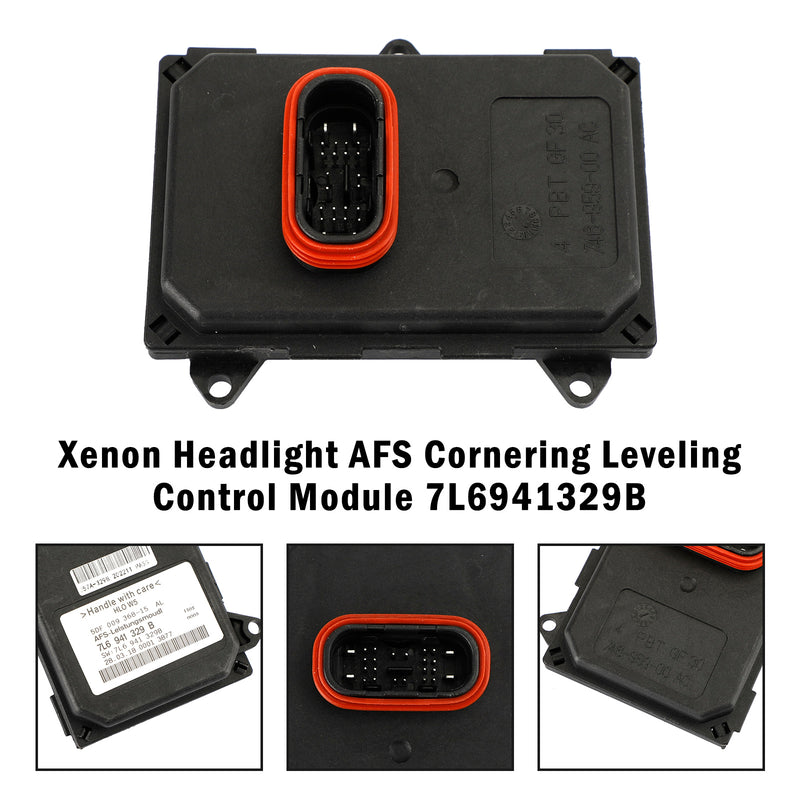 AUDI A6 Xenon Headlight AFS Cornering Leveling Control Module 7L6941329B