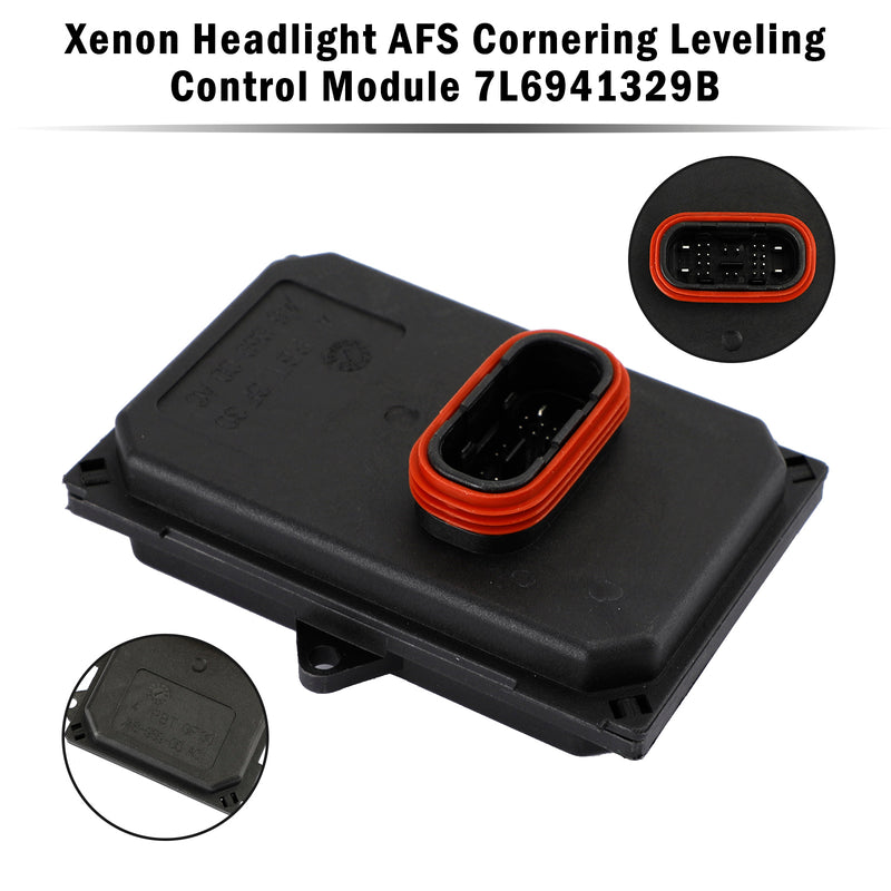 AUDI A6 Xenon Headlight AFS Cornering Leveling Control Module 7L6941329B
