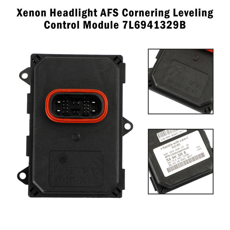 AUDI A6 Xenon Headlight AFS Cornering Leveling Control Module 7L6941329B