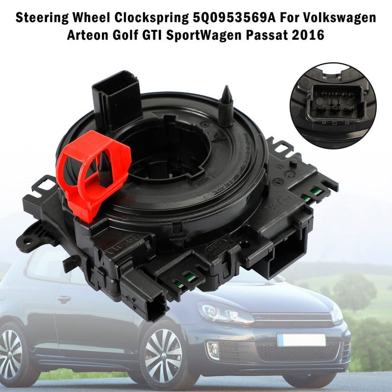 Steering Wheel Clockspring 5Q0953569A For Volkswagen Arteon Golf GTI SportWagen