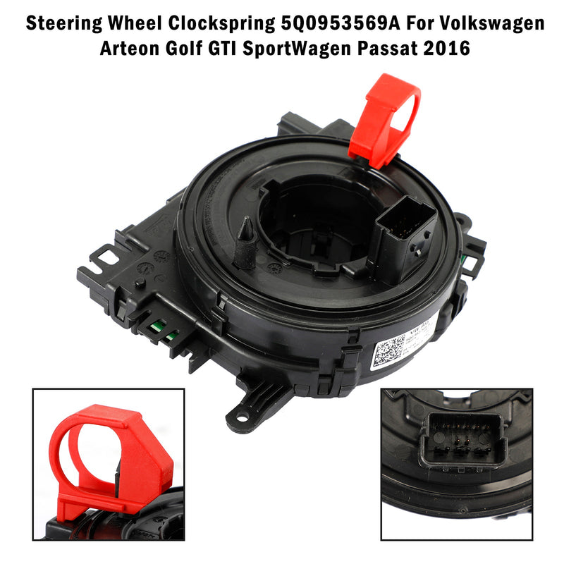 Steering Wheel Clockspring 5Q0953569A For Volkswagen Arteon Golf GTI SportWagen