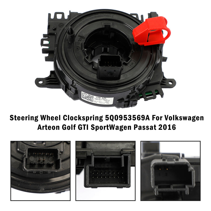 Steering Wheel Clockspring 5Q0953569A For Volkswagen Arteon Golf GTI SportWagen
