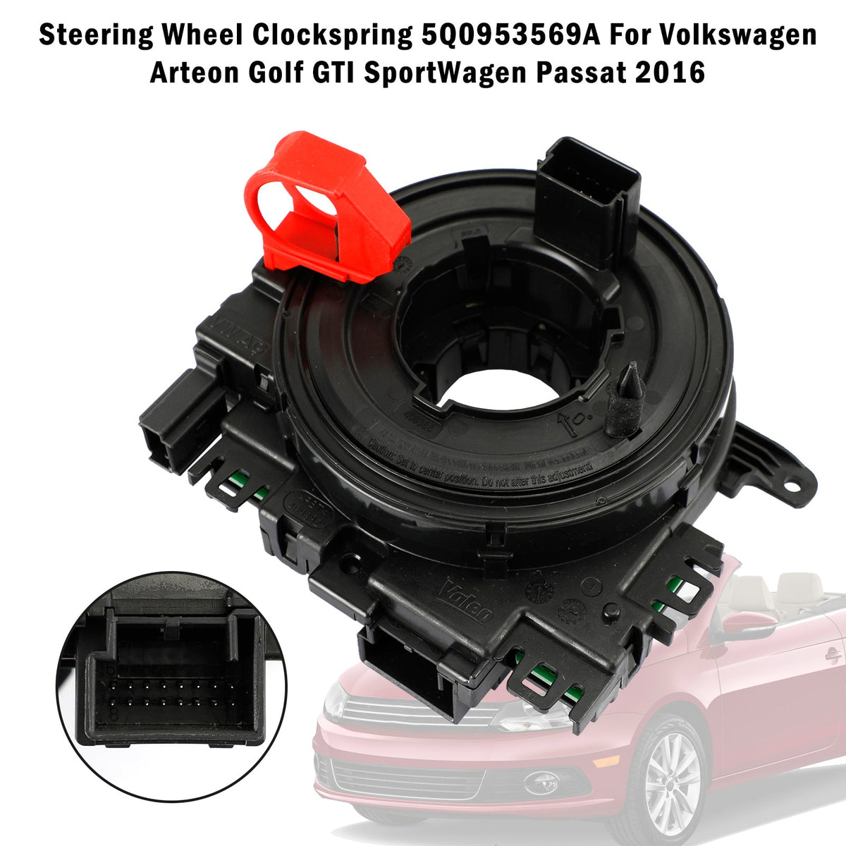 Steering Wheel Clockspring 5Q0953569A For Volkswagen Arteon Golf GTI SportWagen