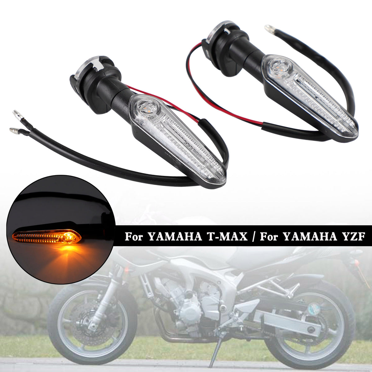 YAMAHA MT-25 MT-03 MT-07 MT-09 T7 LED Refraction Blinker Turn Signal Light