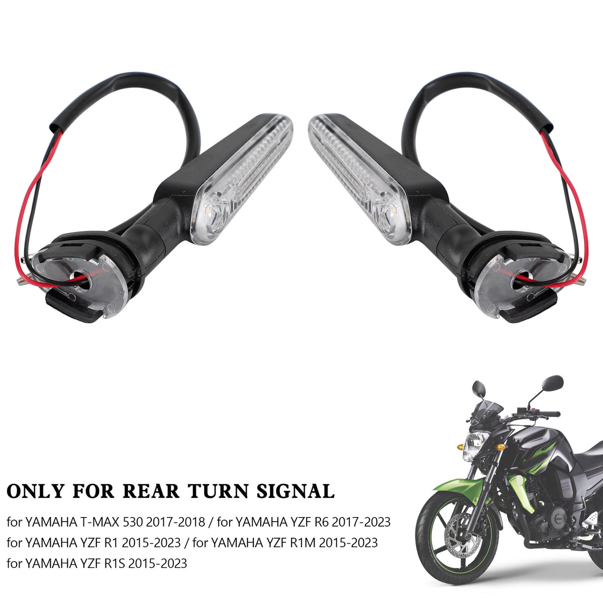 YAMAHA MT-25 MT-03 MT-07 MT-09 T7 LED Refraction Blinker Turn Signal Light