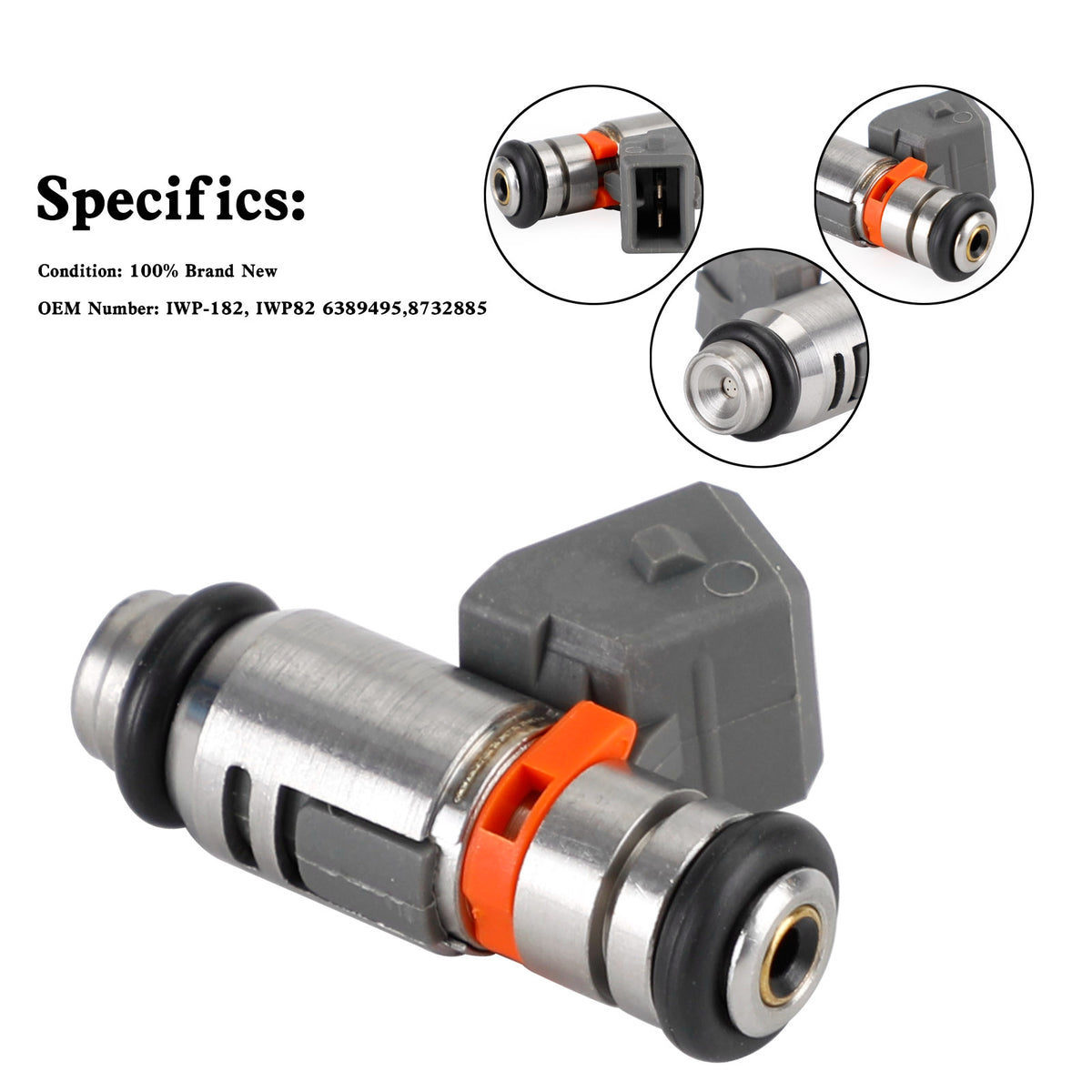 Piaggio Gilera Vespa PI8732885 GTS250 300 IWP-182 Fuel Injector IWP182