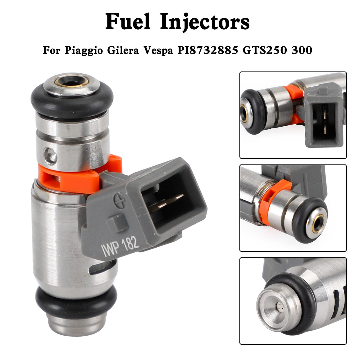 Piaggio Gilera Vespa PI8732885 GTS250 300 IWP-182 Fuel Injector IWP182