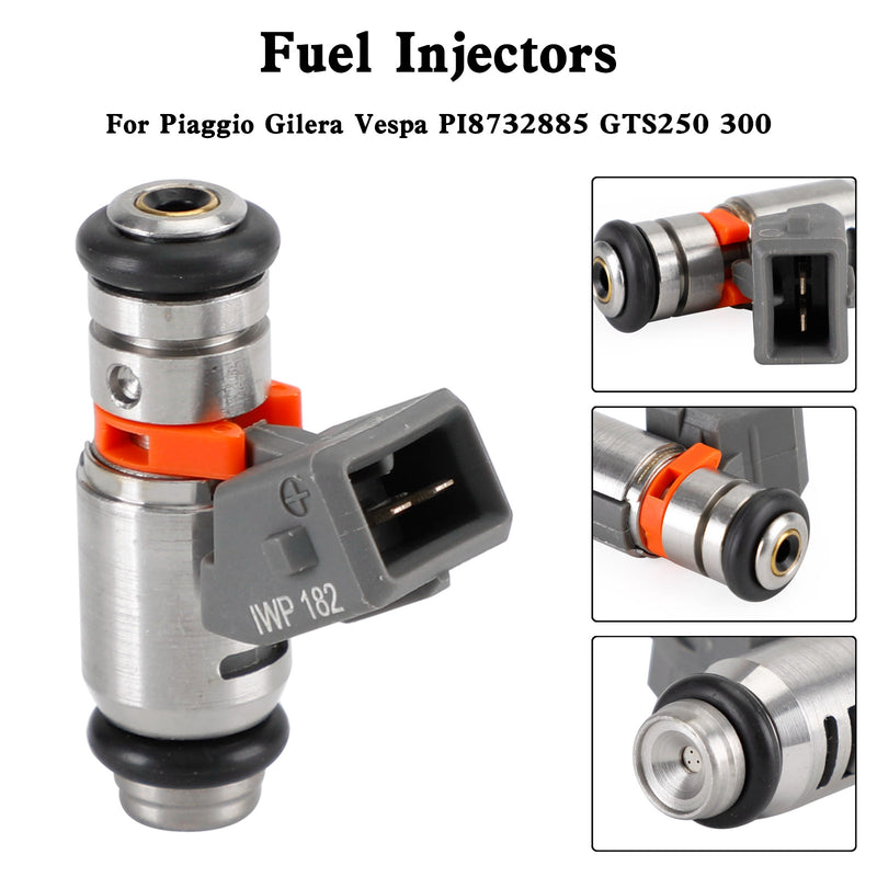 Piaggio Gilera Vespa PI8732885 GTS250 300 IWP-182 Fuel Injector IWP182