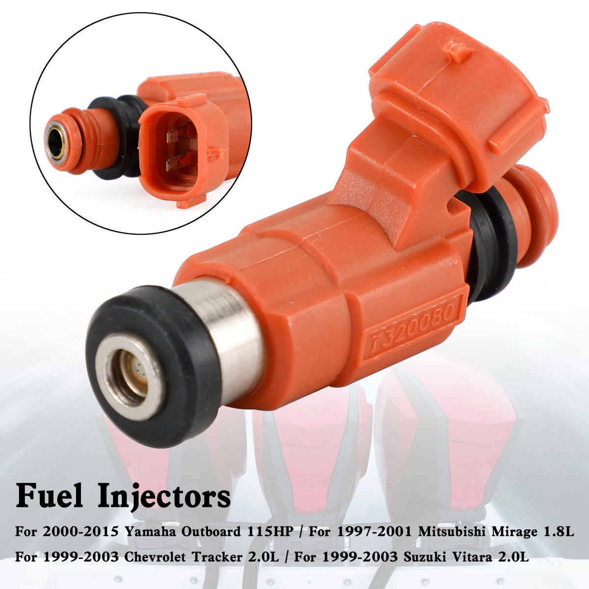 Yamaha Outboard 115 HP CDH210 INP-771 Fuel Injector 68V-8A360-00-00