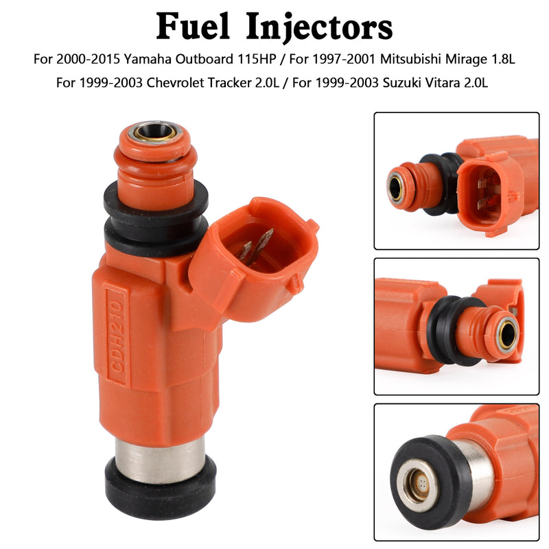 Yamaha Outboard 115 HP CDH210 INP-771 Fuel Injector 68V-8A360-00-00