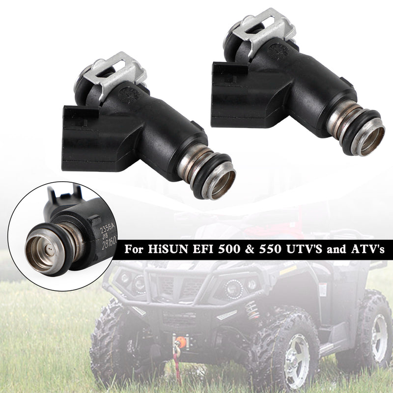 HiSun EFI UTV550 MSU500 HS500 2PCS 28160355 Fuel Injector 16400-004C-0000