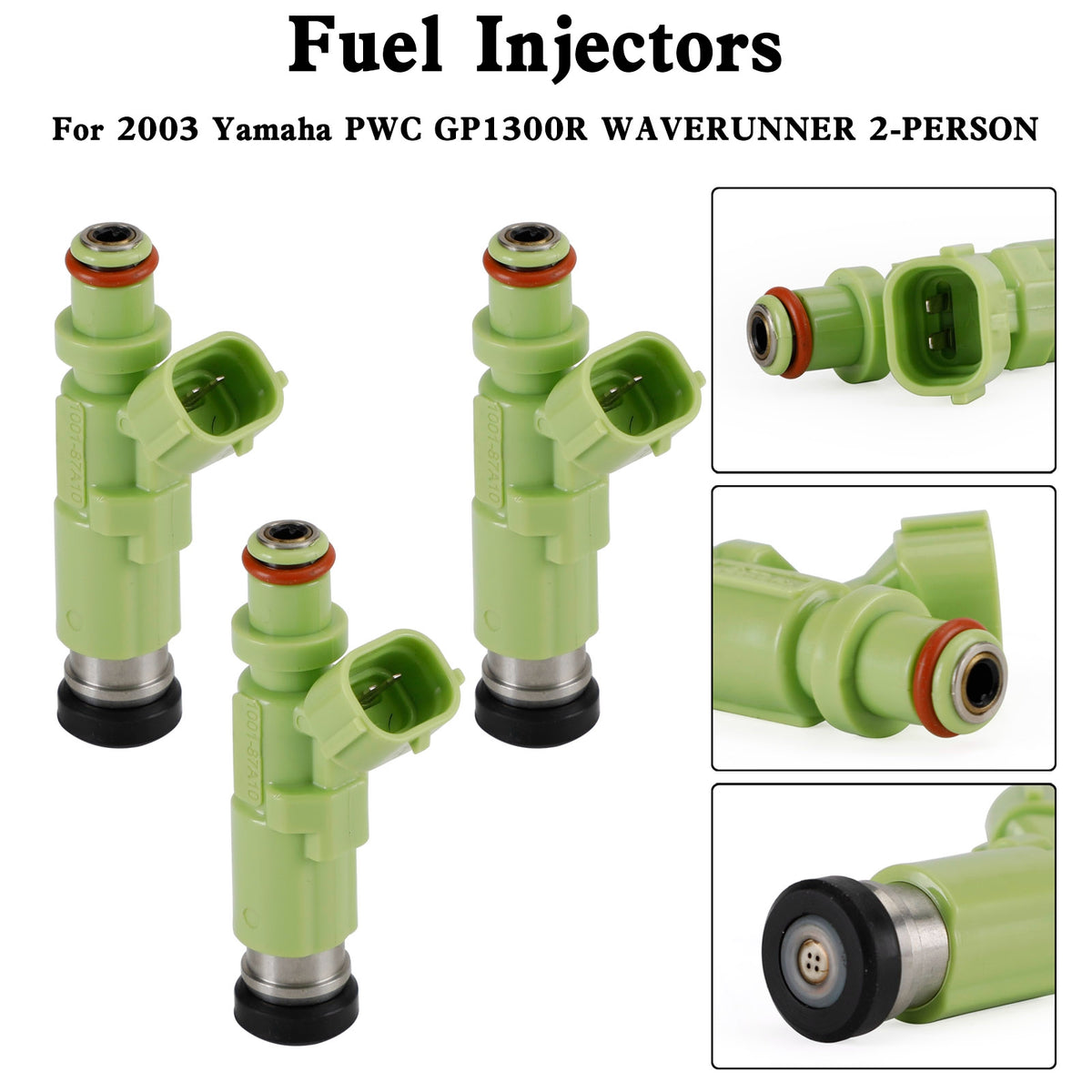 Yamaha GP1300R 2003-2008 3PCS Fuel Injector Assembly 60T-13761-00-00