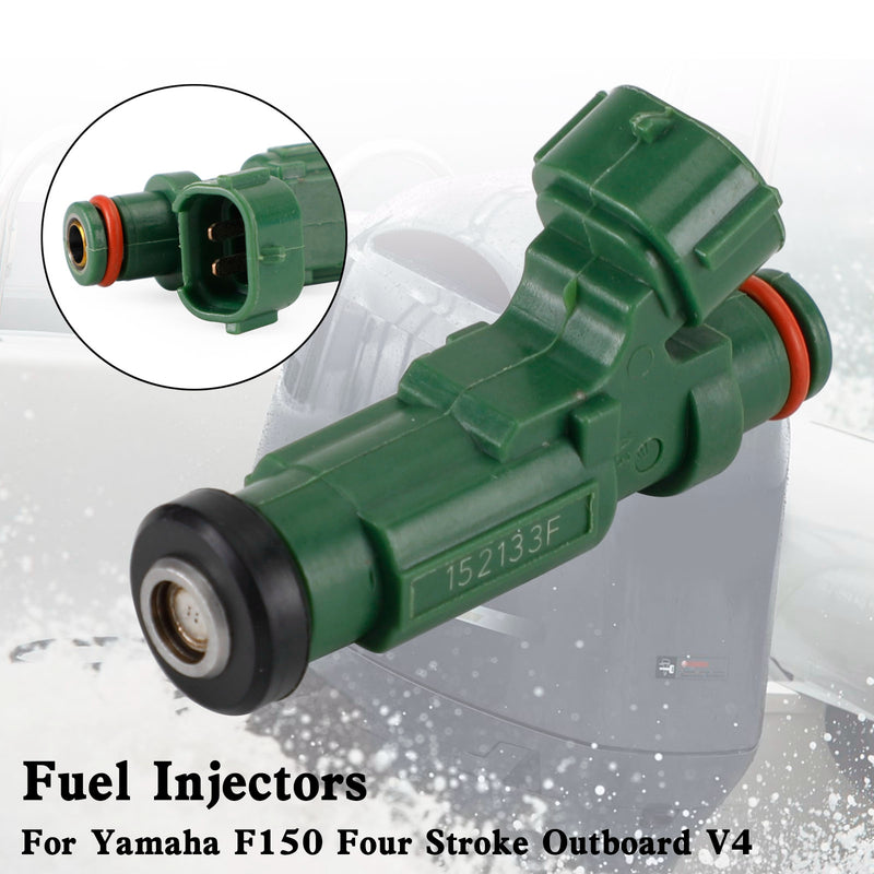 Yamaha Outboard F150 150HP Fuel Injector New Version 63P-13761-01-00
