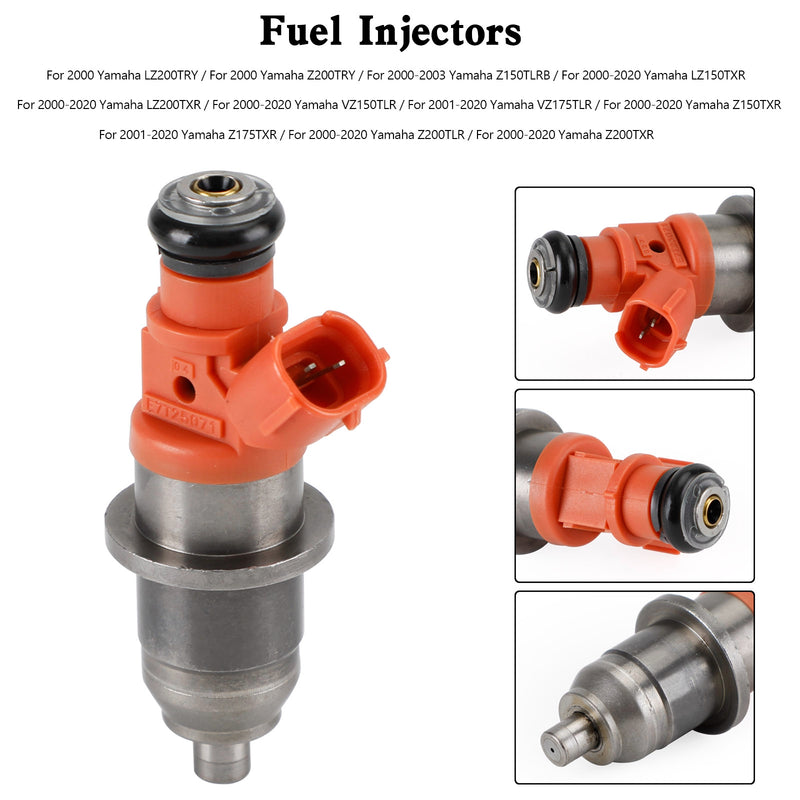 Yamaha Outboard HPDI 150-200 HP E7T05071 68F-13761-00-00 Fuel Injectors