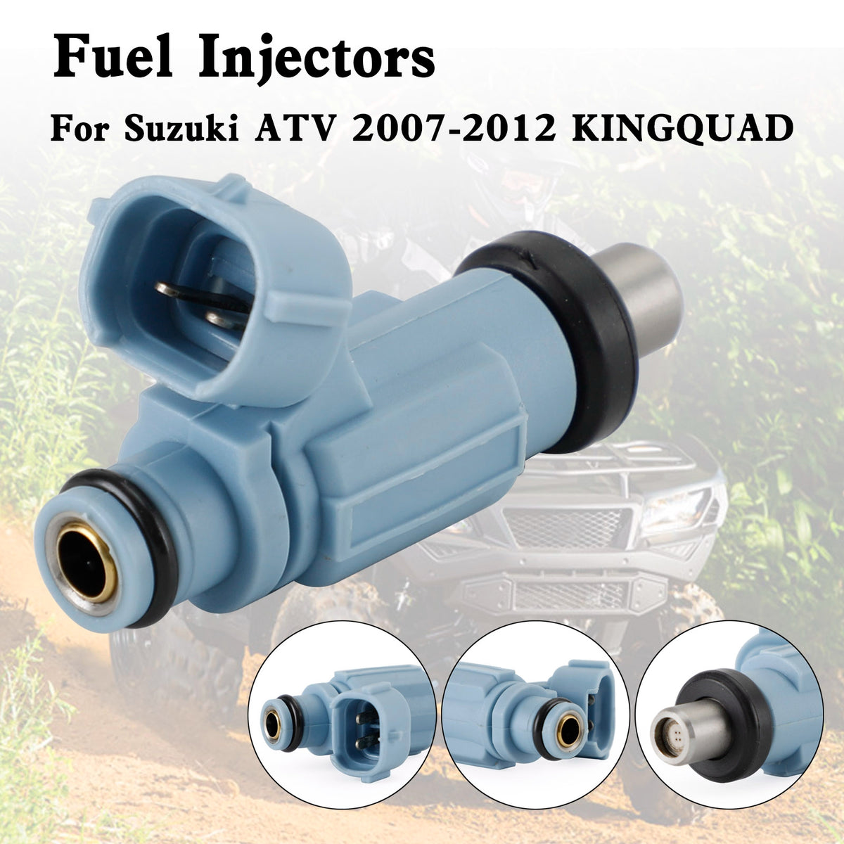 Suzuki 2007-2011 KINGQUAD 450 500AXi 15710-11H00 Fuel Injectors Assembly
