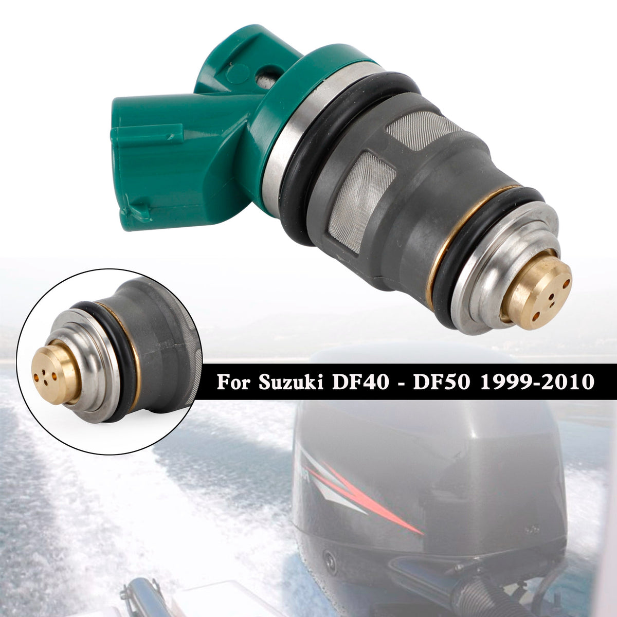 Suzuki DF40 DF50 1999-2010 New  Fuel Injector 15710-87J00 Fit