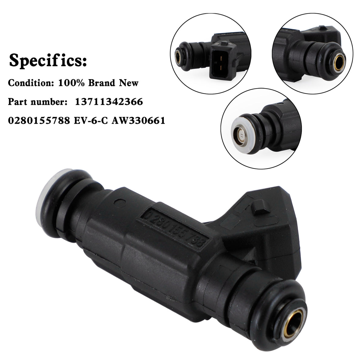 BMW Motorcycles R 1100 1150 1200 Mitsubishi Fuel Injectors 0280155788
