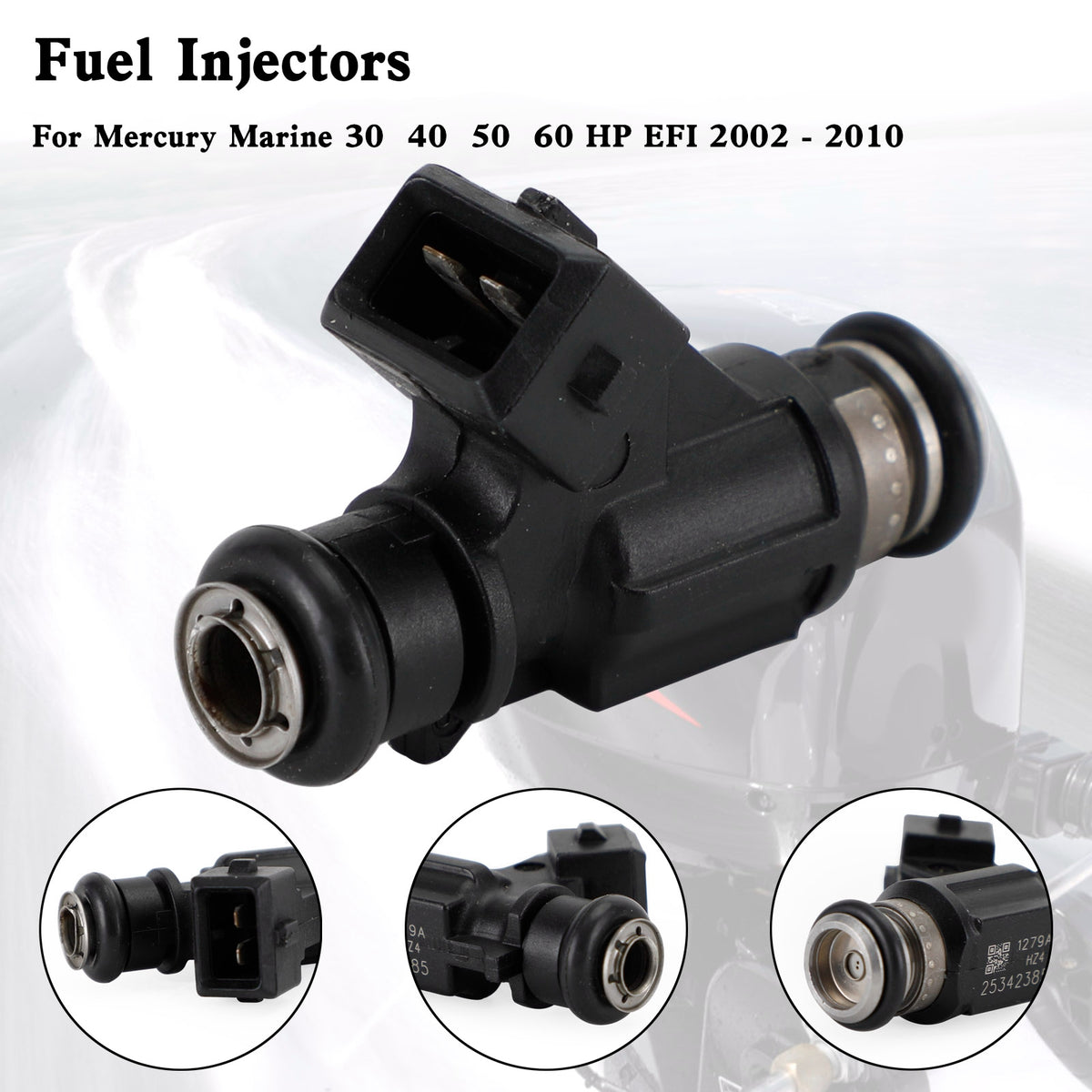 Mercury Marine EFI 4 Stroke 30 40 50 60 HP 25342385 Fuel Injector