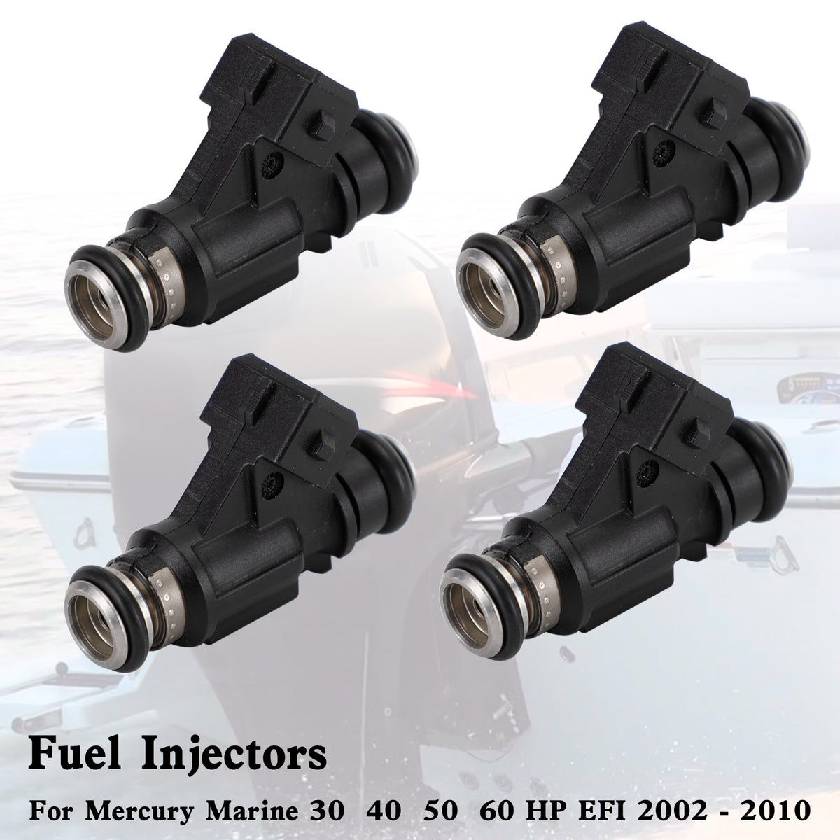 Mercury Marine EFI 4 Stroke 30 40 50 60 HP 4PCS 25342385 Fuel Injector