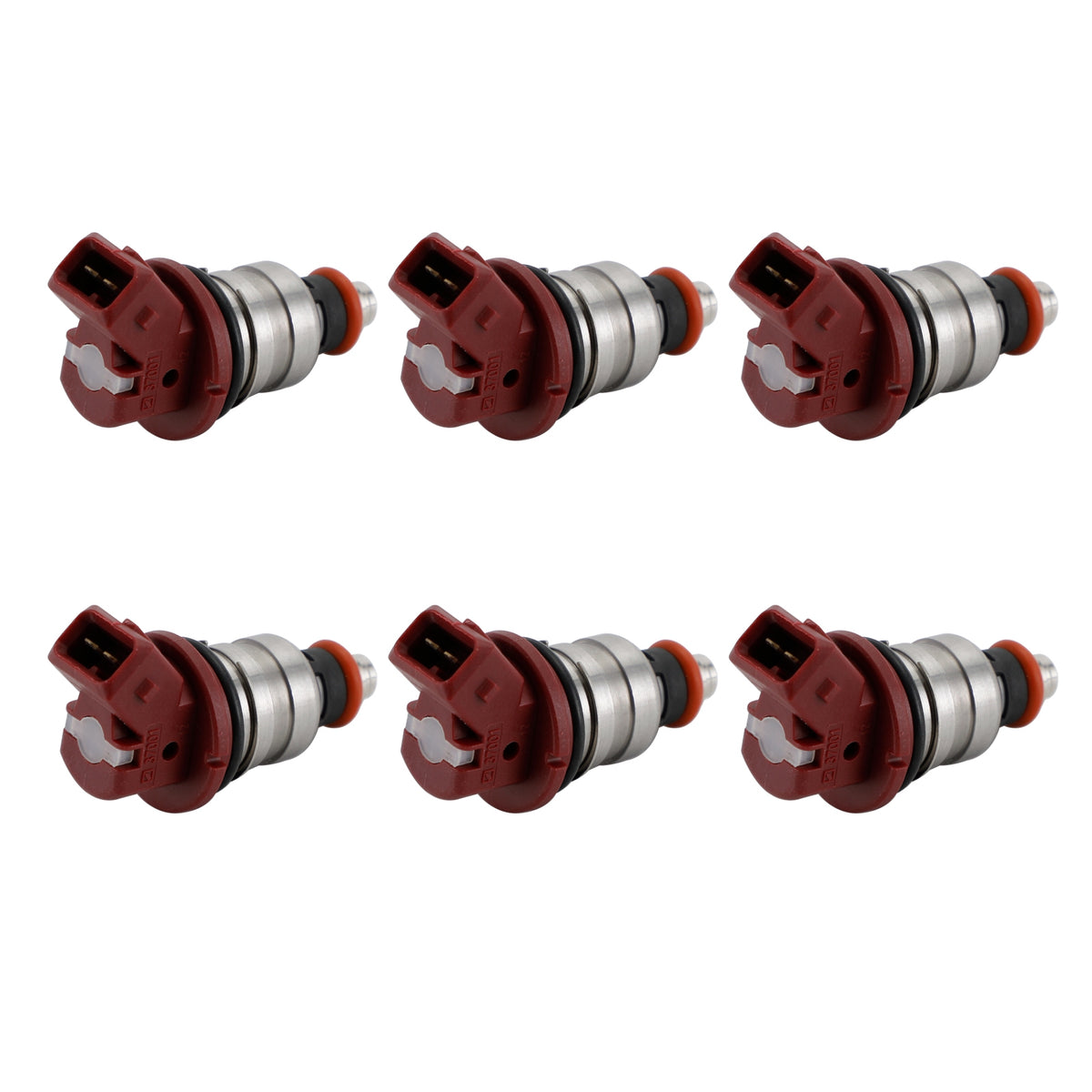 Mercury Outboard Mariner 804528 6PCS 75-90-115-200-225 Fuel Injectors 37001