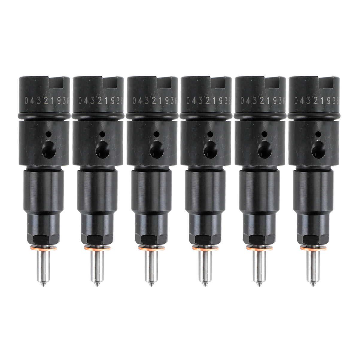 Dodge Cummins 5.9L 1998-2002 2040-2050 HP 6PCS Fuel Injectors 0432193635 RV275