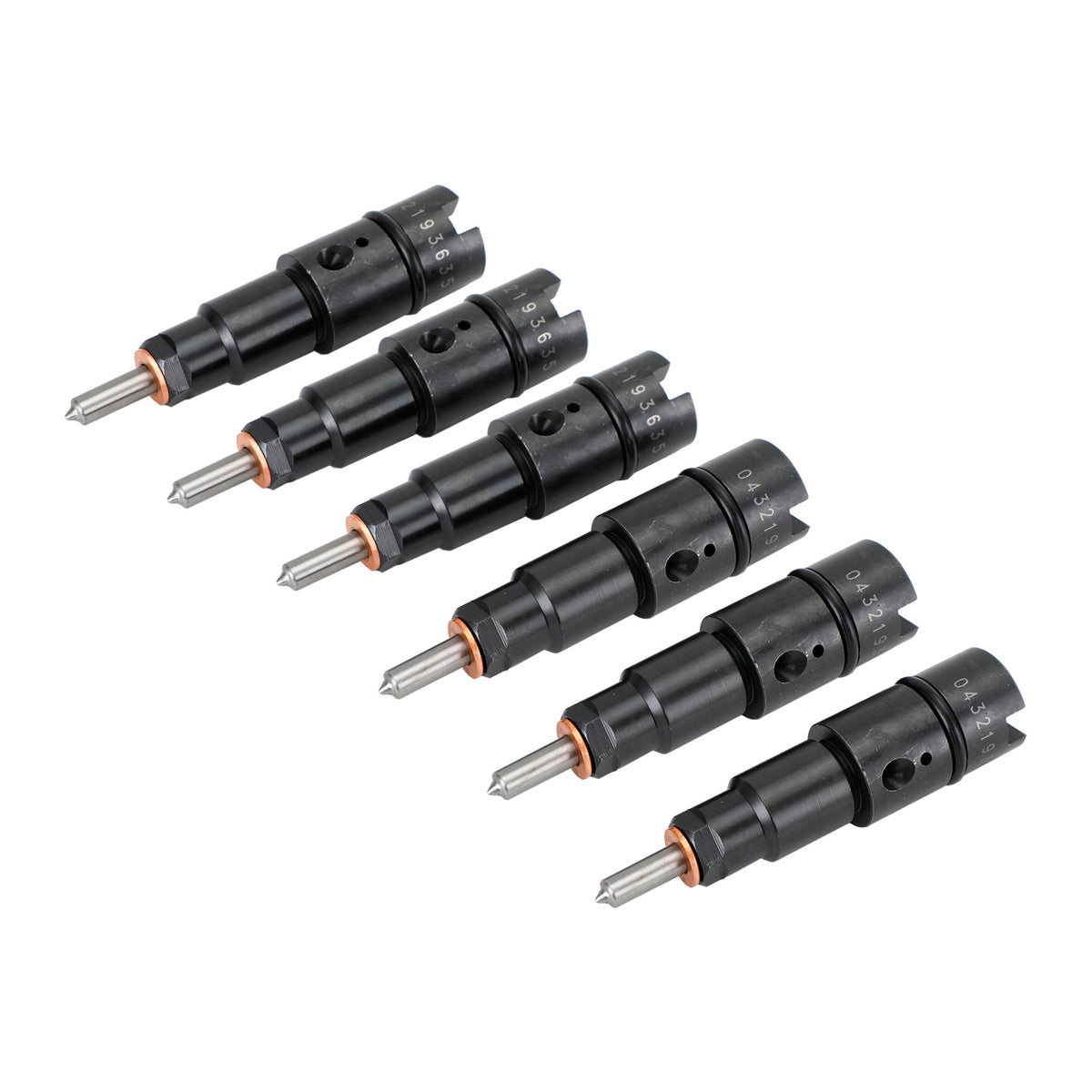 Dodge Cummins 5.9L 1998-2002 2040-2050 HP 6PCS Fuel Injectors 0432193635 RV275