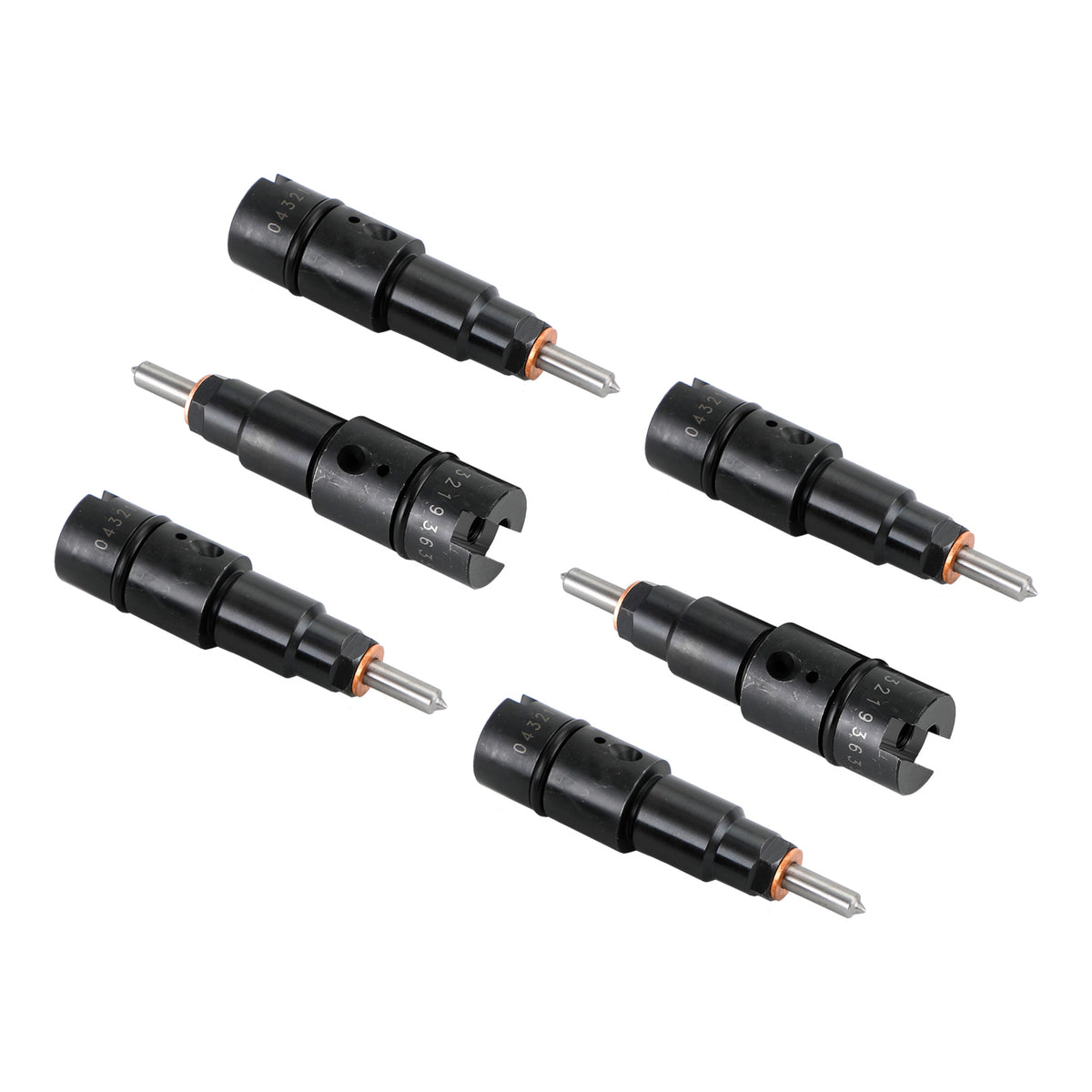 Dodge Cummins 5.9L 1998-2002 2040-2050 HP 6PCS Fuel Injectors 0432193635 RV275