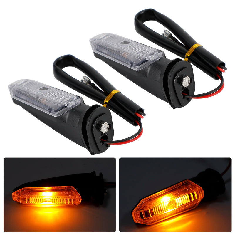 HONDA CRF250 CB500 CB650F CTX700 Clear LED Turn Signal Lights Indicator Lamps