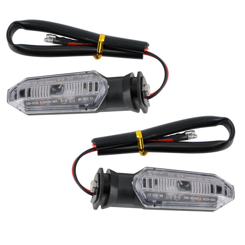 HONDA CRF250 CB500 CB650F CTX700 Clear LED Turn Signal Lights Indicator Lamps