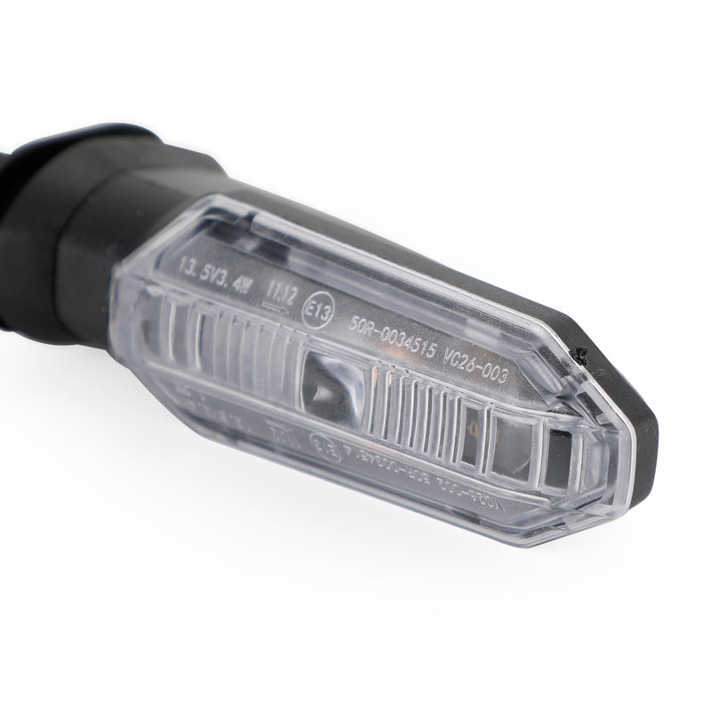 HONDA CRF250 CB500 CB650F CTX700 Clear LED Turn Signal Lights Indicator Lamps