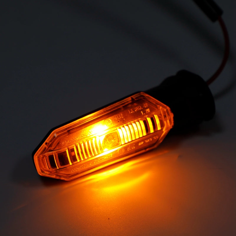 HONDA CRF250 CB500 CB650F CTX700 Clear LED Turn Signal Lights Indicator Lamps