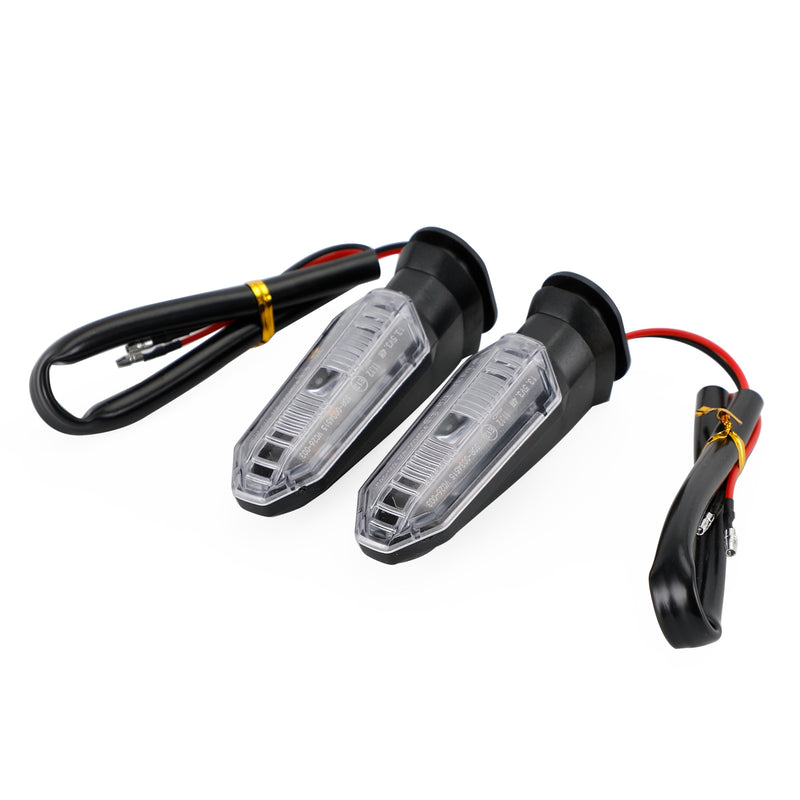 HONDA CRF250 CB500 CB650F CTX700 Clear LED Turn Signal Lights Indicator Lamps