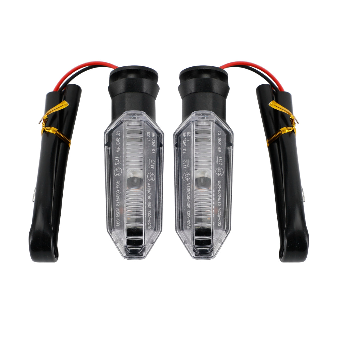 HONDA CRF250 CB500 CB650F CTX700 Clear LED Turn Signal Lights Indicator Lamps