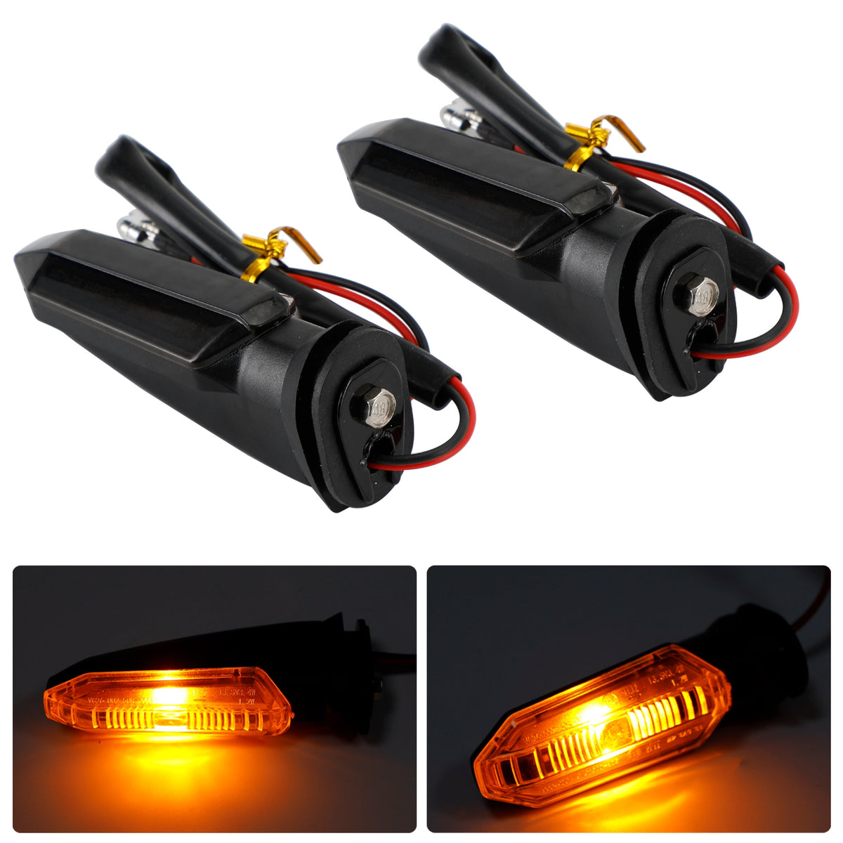 HONDA CRF250 CB500 CB650F CTX700 Smoke LED Turn Signal Lights Indicator Lamps