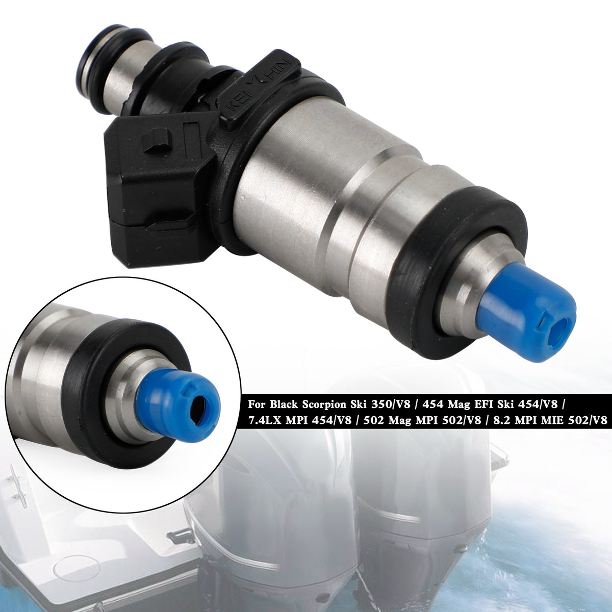 Mercruiser 805225A1 Marine 18-33100 Boat 9-3310 Fuel Injectors Fit