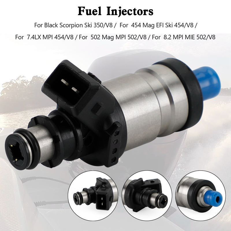 Mercruiser 805225A1 Marine 18-33100 Boat 9-3310 Fuel Injectors Fit