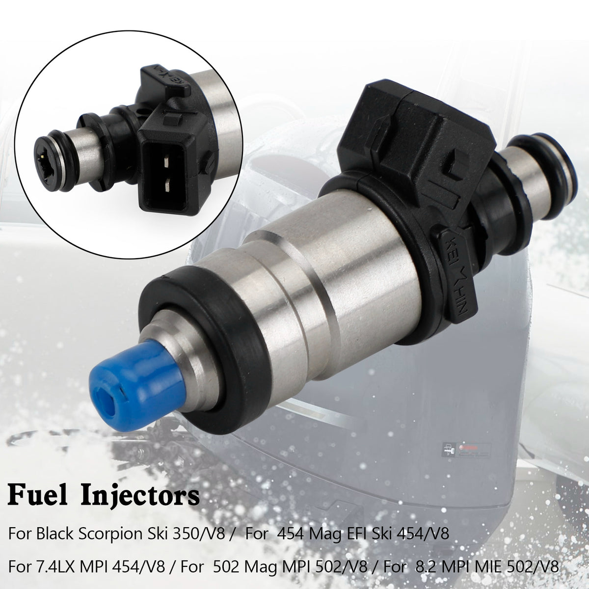 Mercruiser 805225A1 Marine 18-33100 Boat 9-3310 Fuel Injectors Fit