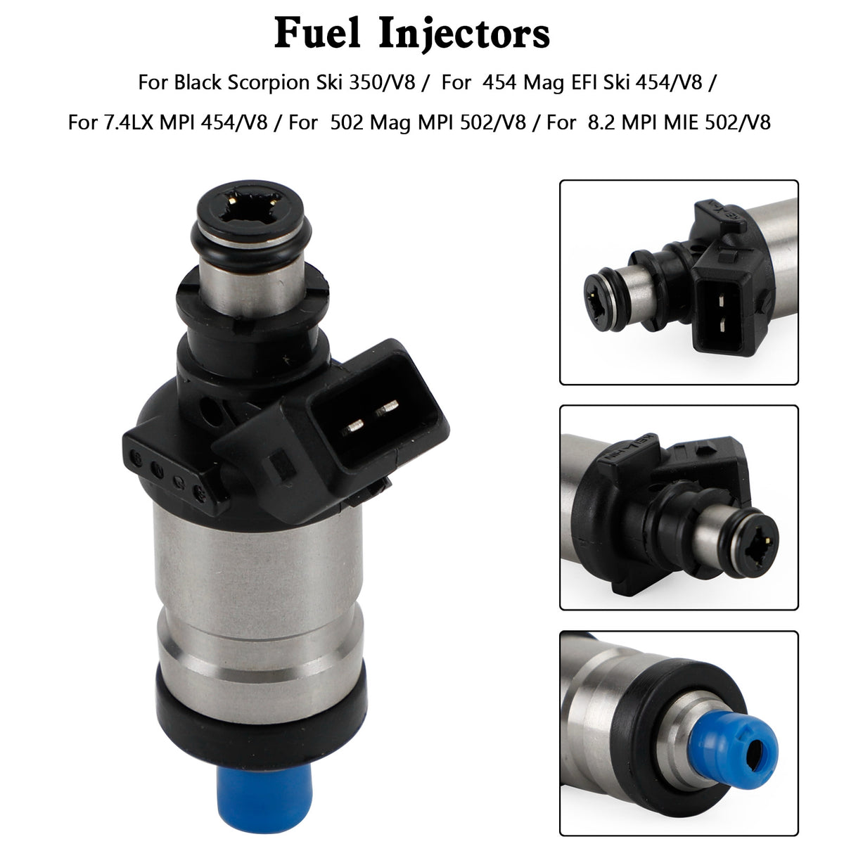 Mercruiser 805225A1 Marine 18-33100 Boat 9-3310 Fuel Injectors Fit