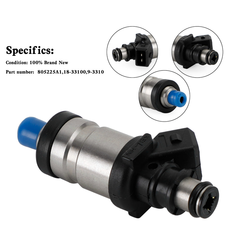 Mercruiser 805225A1 Marine 18-33100 Boat 9-3310 Fuel Injectors Fit