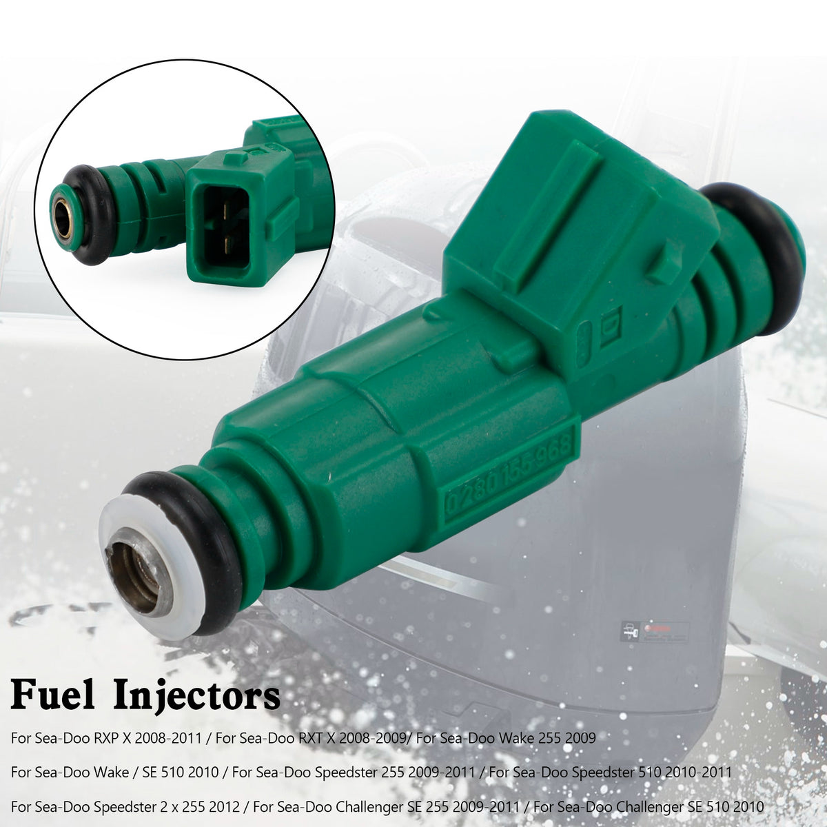 Sea Doo Speedster RXP-X RXT-X 255 1503CC 006-623 Fuel Injector 420874432