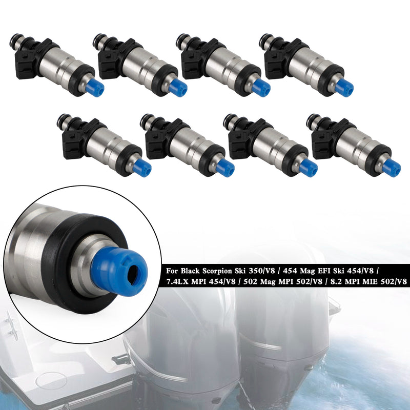 Mercruiser 805225A1 Marine 18-33100 Boat 8PCS 9-3310 Fuel Injectors Fit