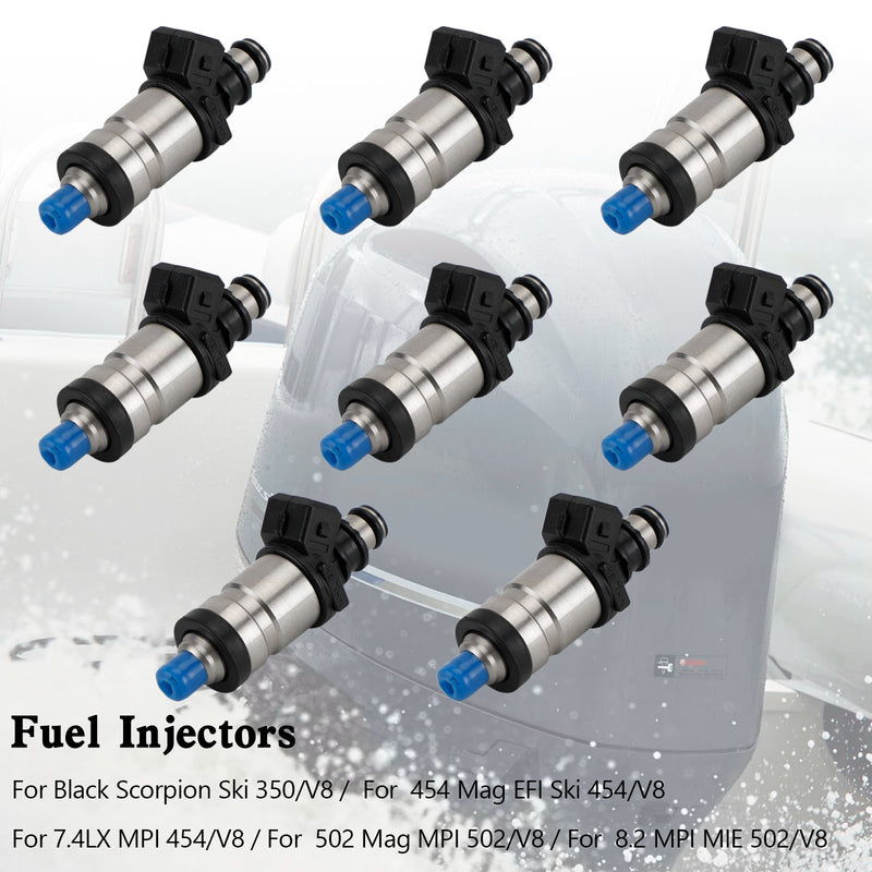 Mercruiser 805225A1 Marine 18-33100 Boat 8PCS 9-3310 Fuel Injectors Fit