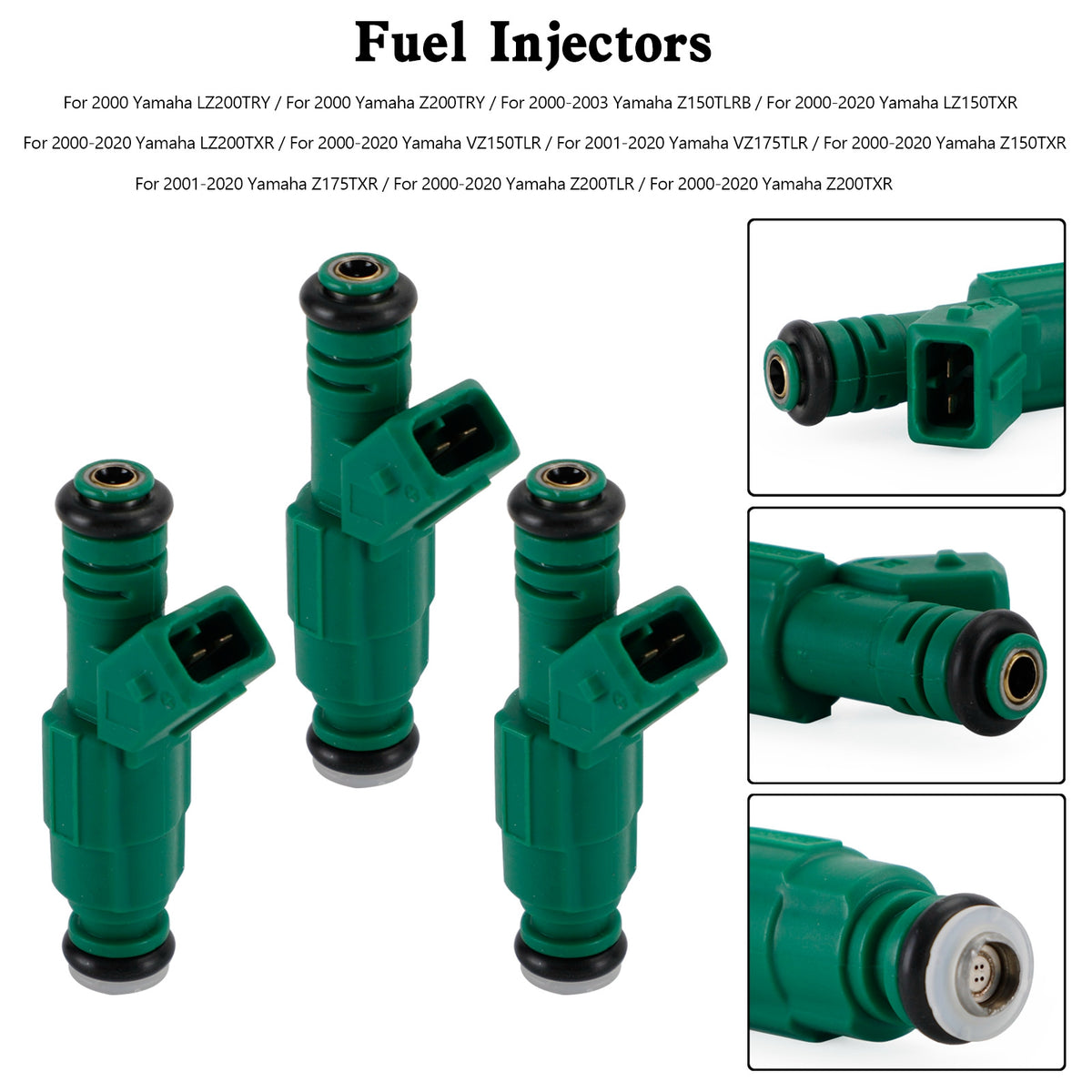 Sea Doo Speedster RXP-X RXT-X 255 1503CC 3PCS 006-623 Fuel Injector 420874432