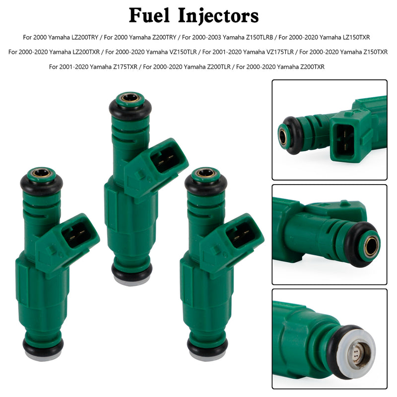 Sea Doo Speedster RXP-X RXT-X 255 1503CC 3PCS 006-623 Fuel Injector 420874432