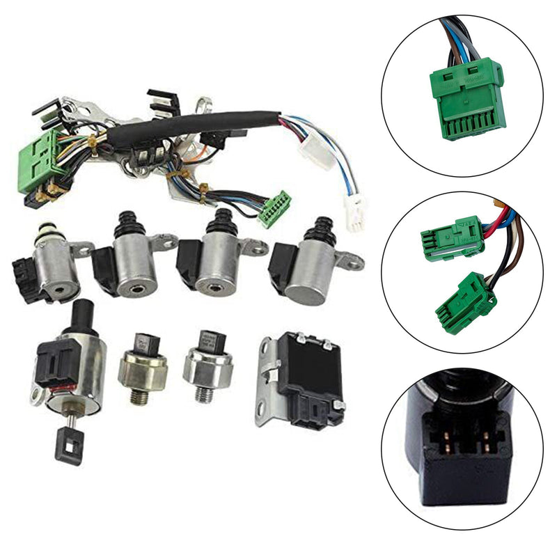 2009-2010 Nissan Rogue L4 2.5L AWD QR25DE Engine CVT Transmission Solenoid Valve Kit 33446-JF011 203452A 33435J