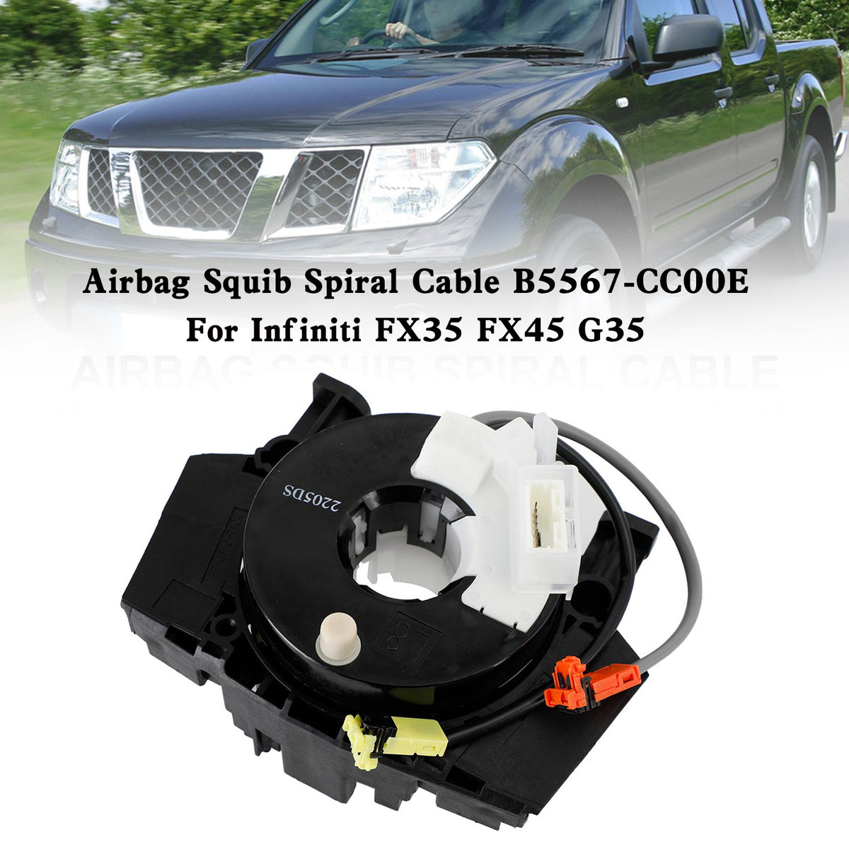 Infiniti FX35 FX45 G35 Airbag Squib Spiral Cable
