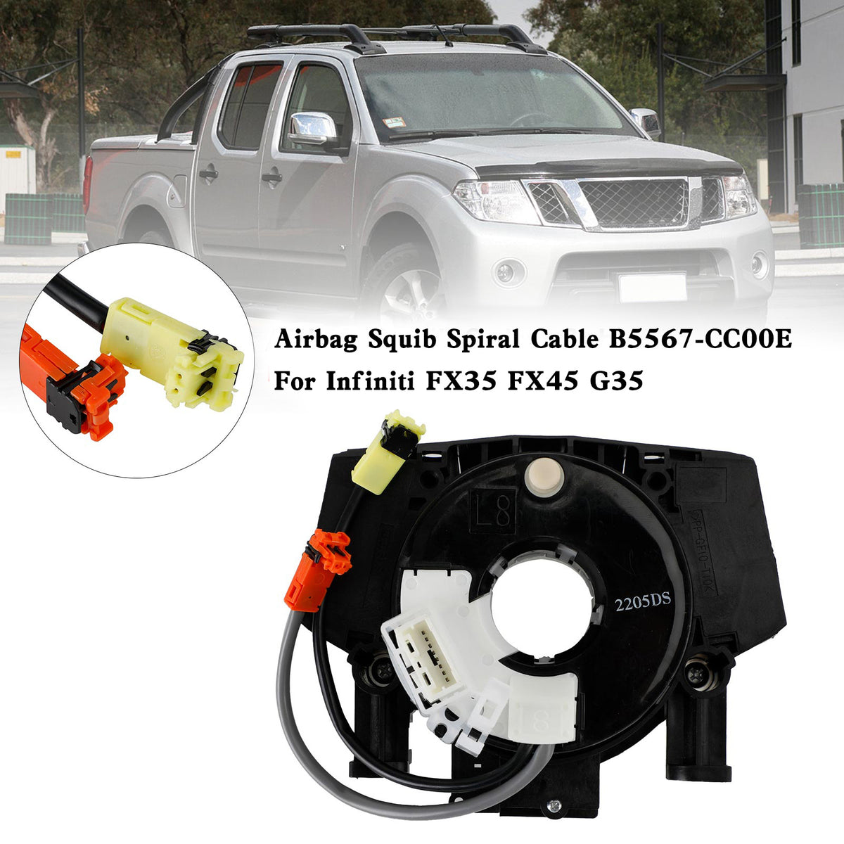 Infiniti FX35 FX45 G35 Airbag Squib Spiral Cable