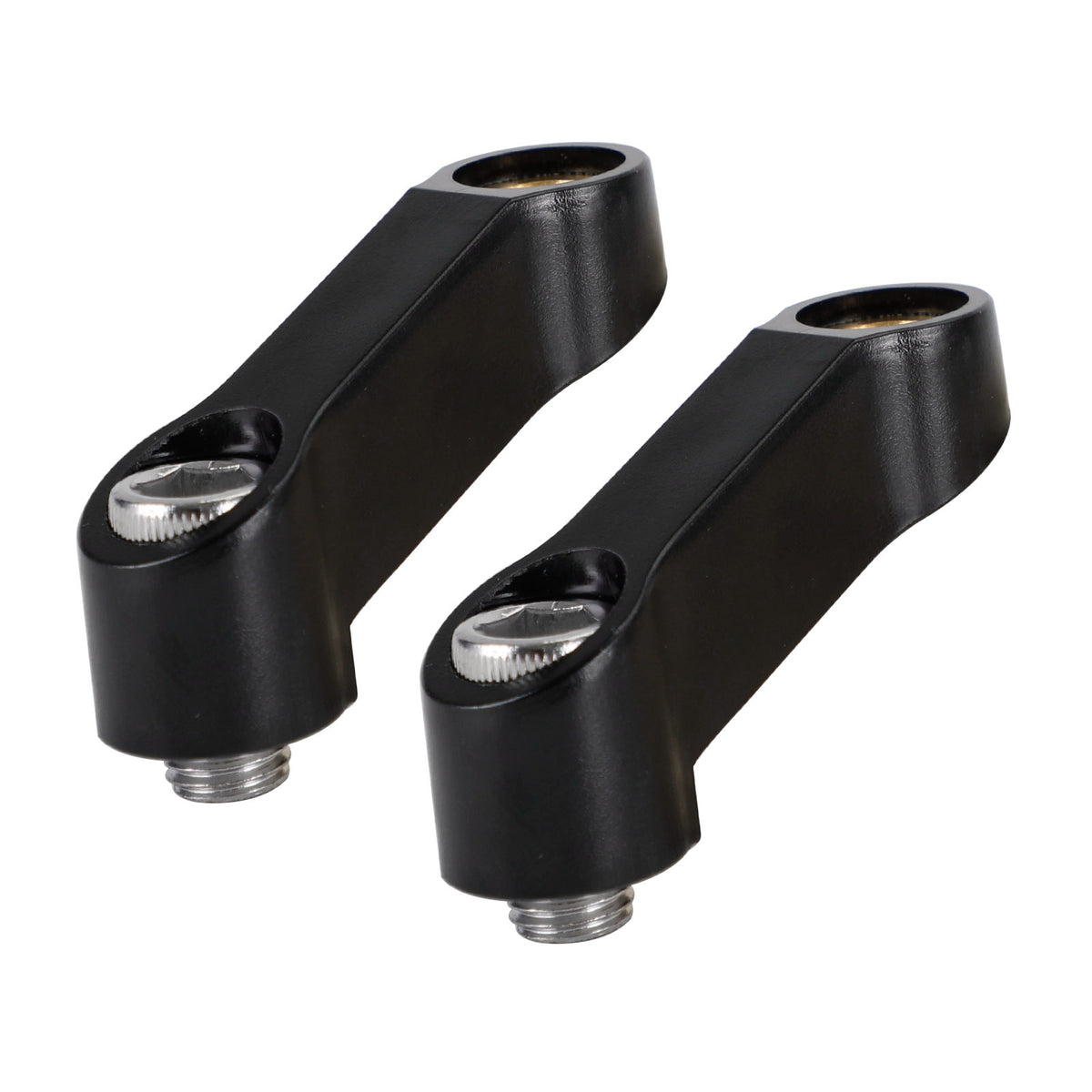 Yamaha Motorcycle Plastic Mirror Extender-Riser-Extension Black 10mm - M10