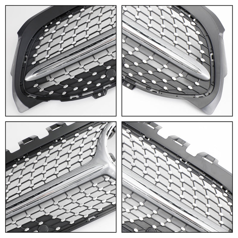 2019-2023 Mercedes Benz A-Class W177 Diamond Front Bumper Grille Grill